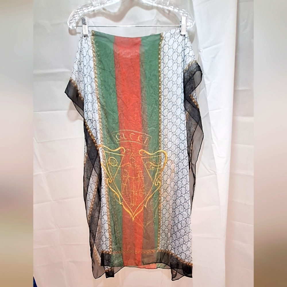 Luxury silk Gucci scarf